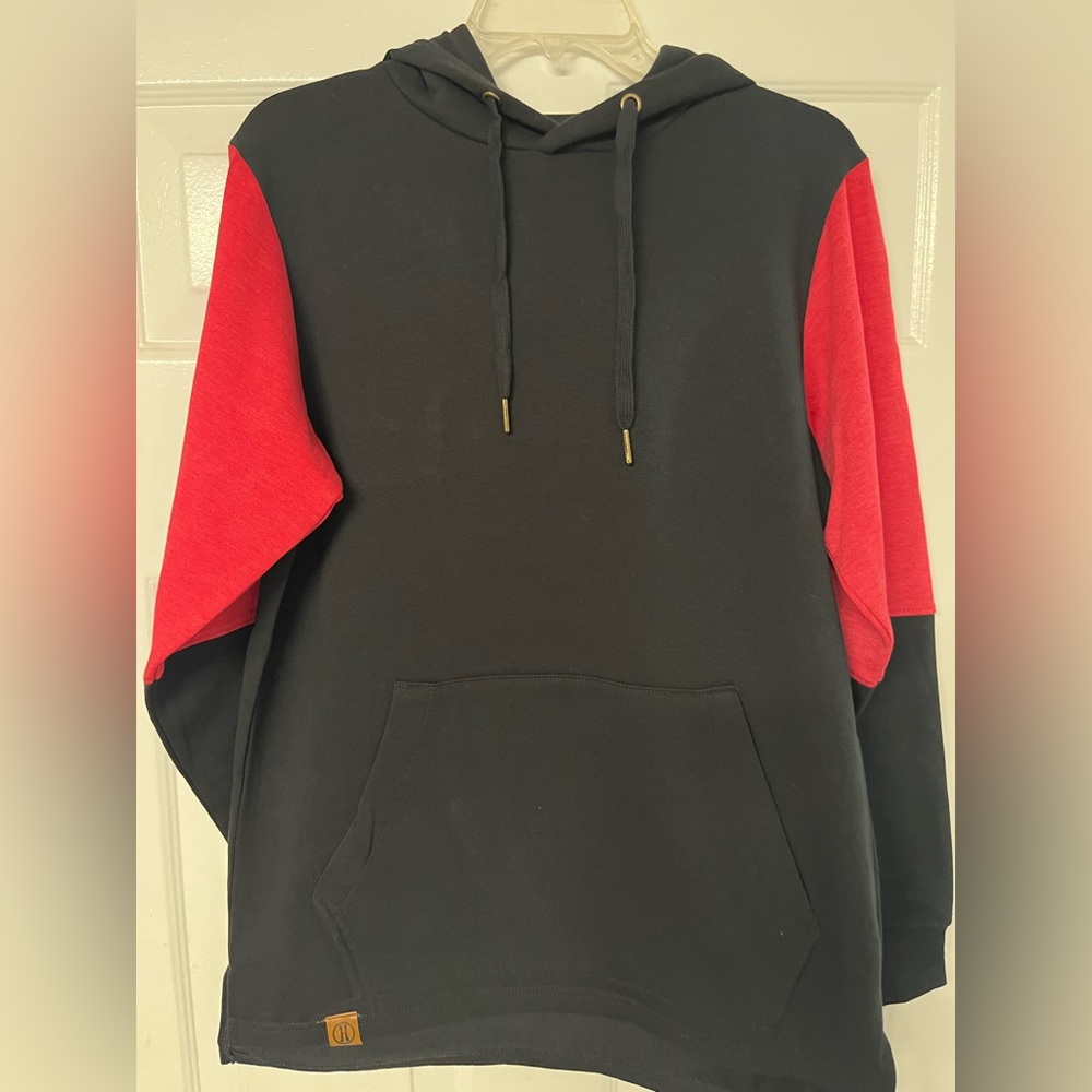 Holloway All American Team Fleece Colorblock Hooded sweatshirt 222581